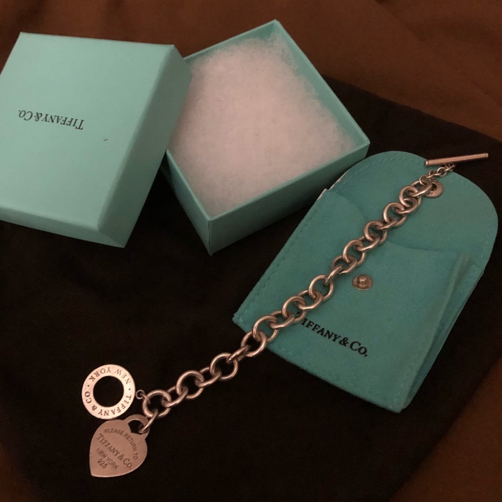 Tiffany charm bracelet